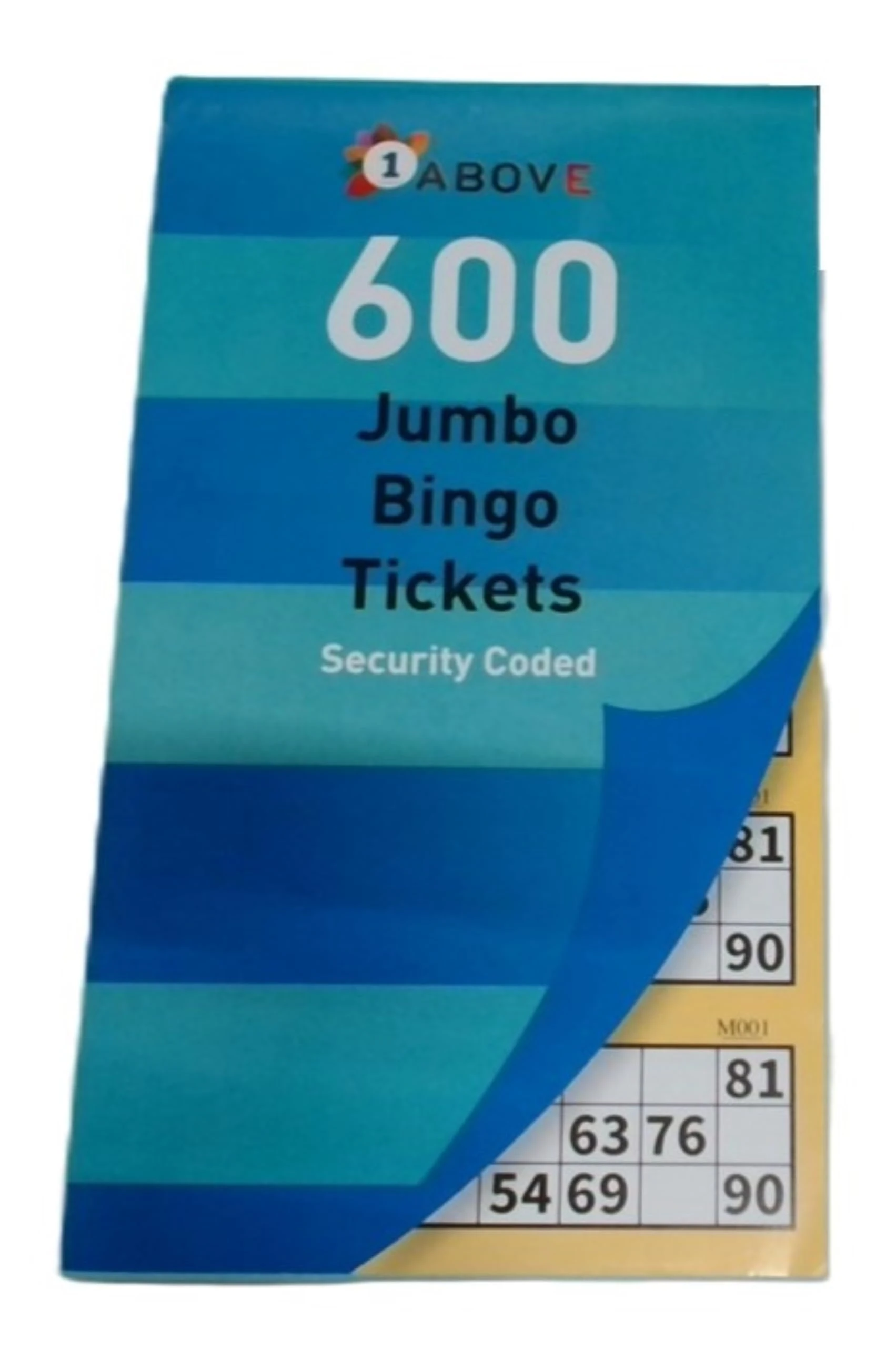 1ABOVE Bingo Tickets Stationery Multi Game Toys Kids Adult Fun Books Pages Jumbo (1), 1A-8002
