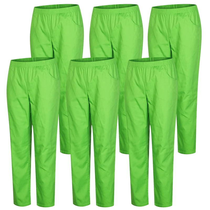 Misemiya Unisex Lot de 6 Unités Bz-6-8312 Medical Scrubs Pants, Apple Green,