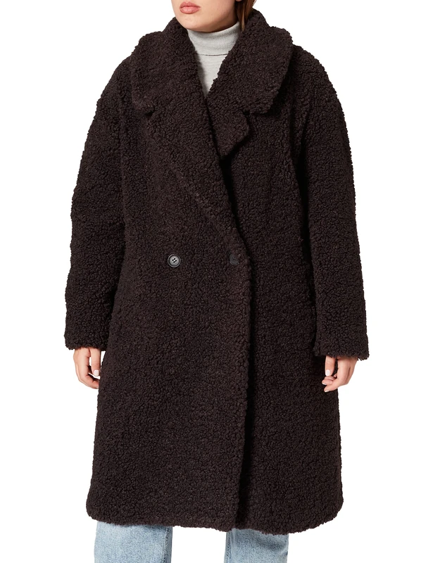 s.Oliver Women's 120.12.110.16.151.2103919 Wool Blend Coat, 8885, 46