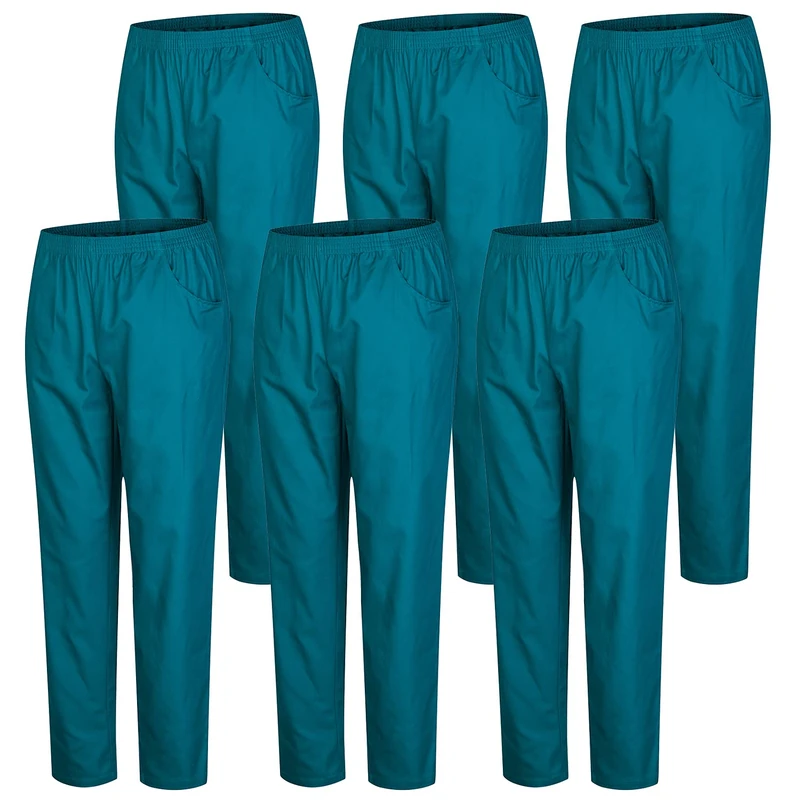 Misemiya Unisex Lot de 6 Unités Bz-6-8312 Medical Scrubs Pants, Verde 3b,