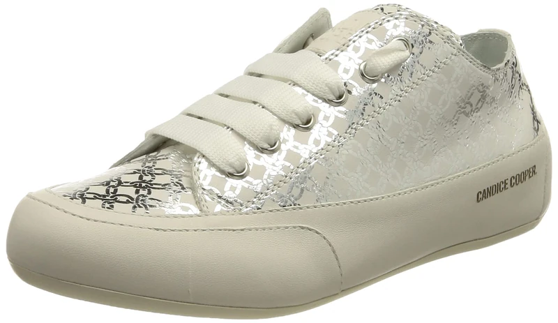 Candice Cooper Women's Rock S Gymnastics Shoe, White/Silver, 5.5 UK (38 EU)