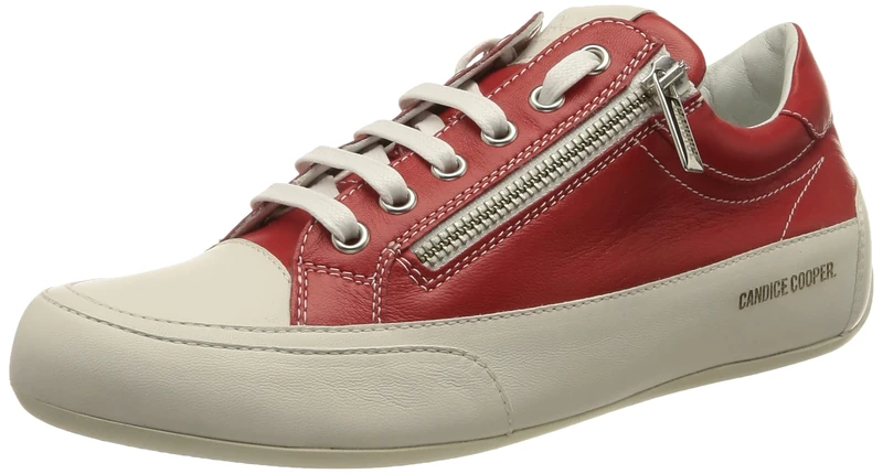 Candice Cooper Rock Deluxe Zip, Gymnastics Shoe, Rosso,