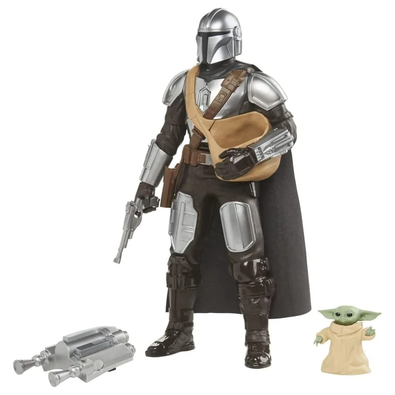 Star Wars Galactic Action The Mandalorian & Grogu Interactive Electronic 30-cm-scale Figures, Toys Children Aged 4 and Up