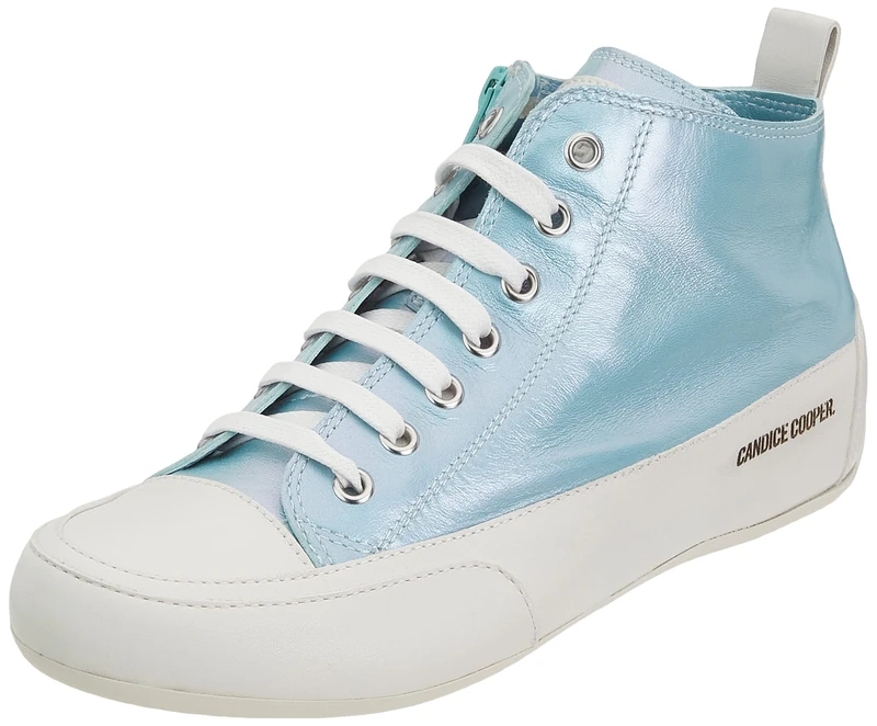 Candice Cooper MID S, Gymnastics Shoe, Celeste, White Light Blue