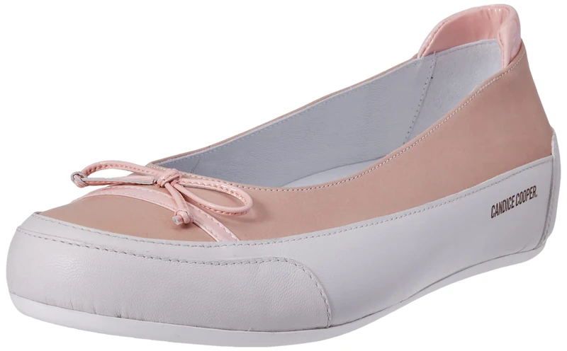 Candice Cooper Women's Lilly Ballet Flat, White Rose, 6.5 UK