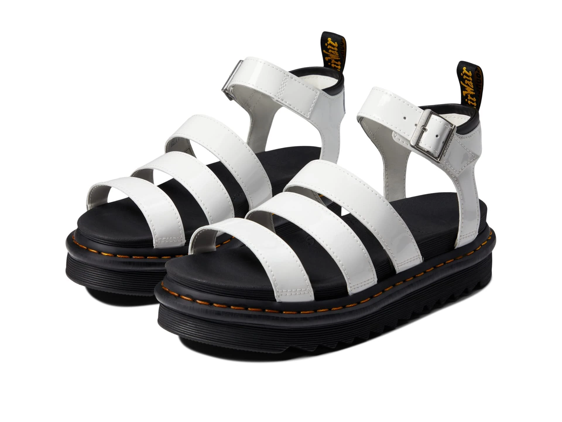 Dr. Martens Women's Sandals, White, 5 UK