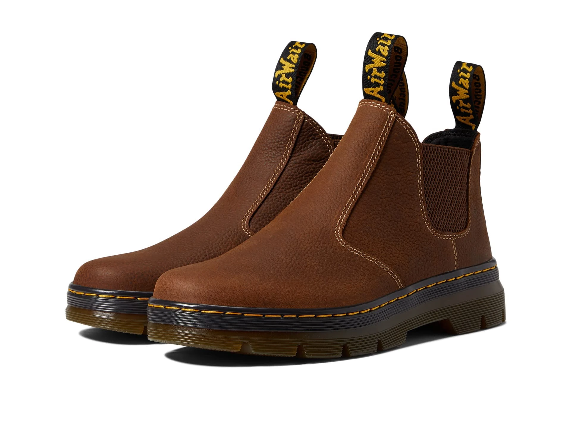 Dr. Martens unisex-adult Chelsea Boot Chelsea Boot, Whiskey Pit Quarter, 6 Women/5 Men