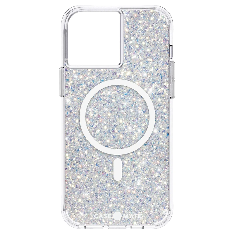 Case-Mate - Twinkle - MAGSAFE Case for iPhone 13 Pro Max - Reflective Foil Elements - Compatible with MAGSAFE Accessories & Charging - 10 ft Drop Protection - Stardust
