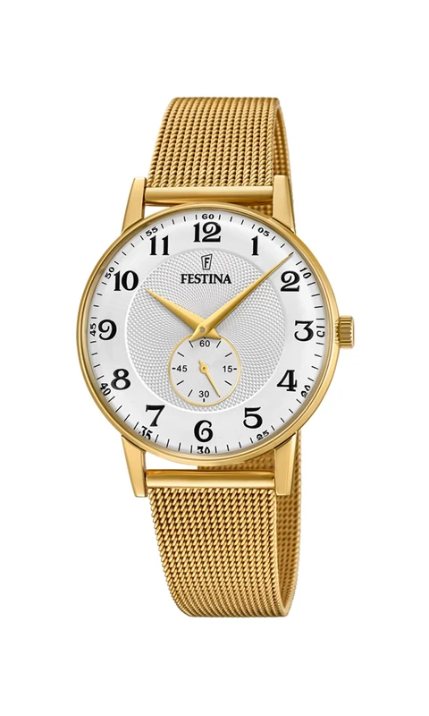 Festina Analog F20569/1, Gold, Bracelet