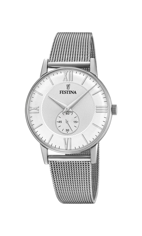 Festina Analog F20568/2, Silver, Bracelet