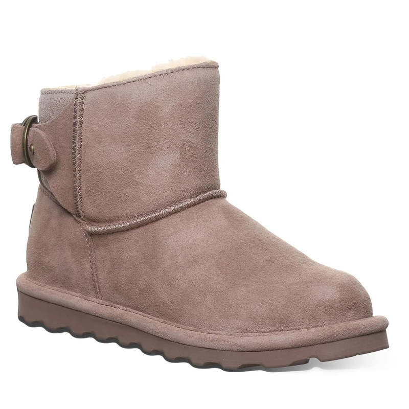 Bearpaw Women's 2713W Ankle Boot, TAUPE CAVIAR, 4 UK