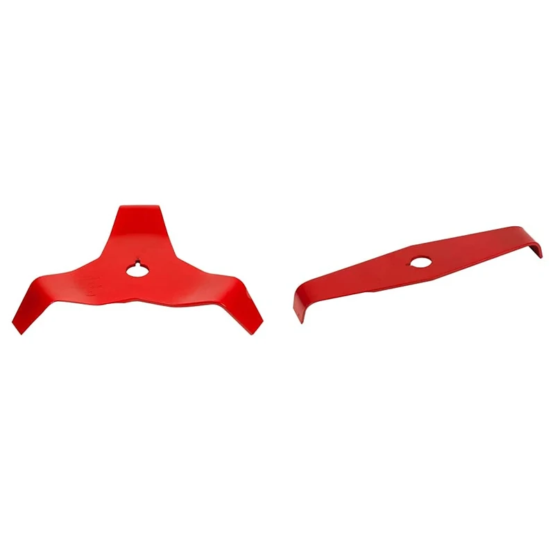 Oregon Universal Mulching Brushcutter Blade, 3 Tooth Shredder Blade for Thick High & Dense Vegetation & Universal Mulching Brushcutter Blade, 2 Tooth Shredder Blade for Thick High & Dense Vegetation