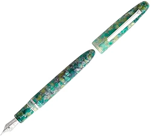 Esterbrook Estie Sea Glass & Rodio Fountain Pen (Broad) - Image 1