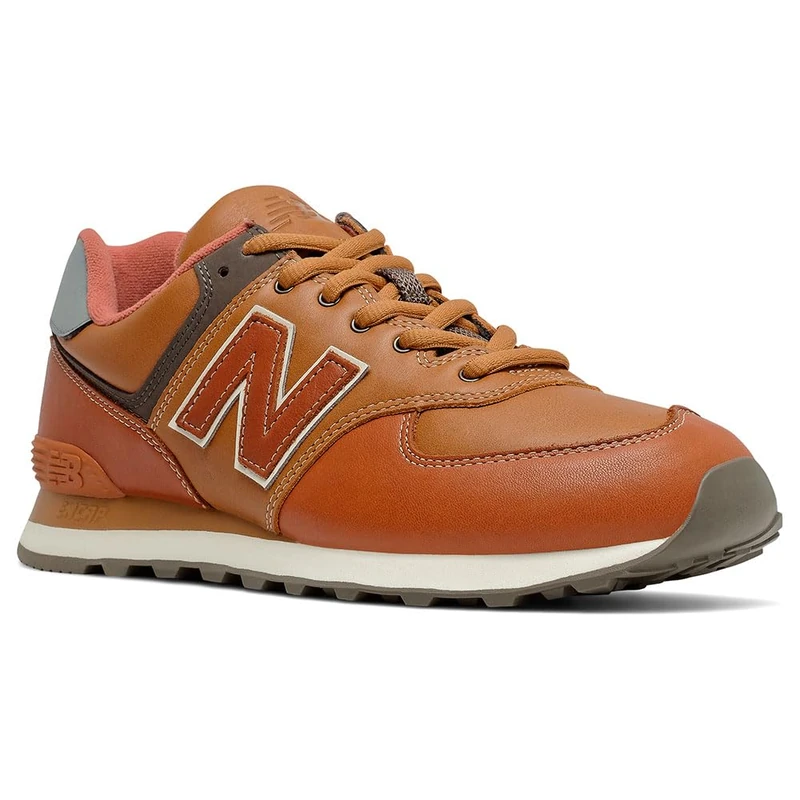 NEW BALANCE 574 Sneaker Cognac Brown