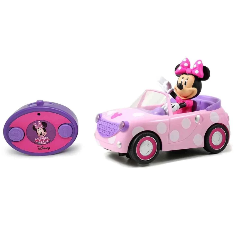 Simba 253074001 Disney Minnie Mouse Remote Control Roadster in Pink 1:24