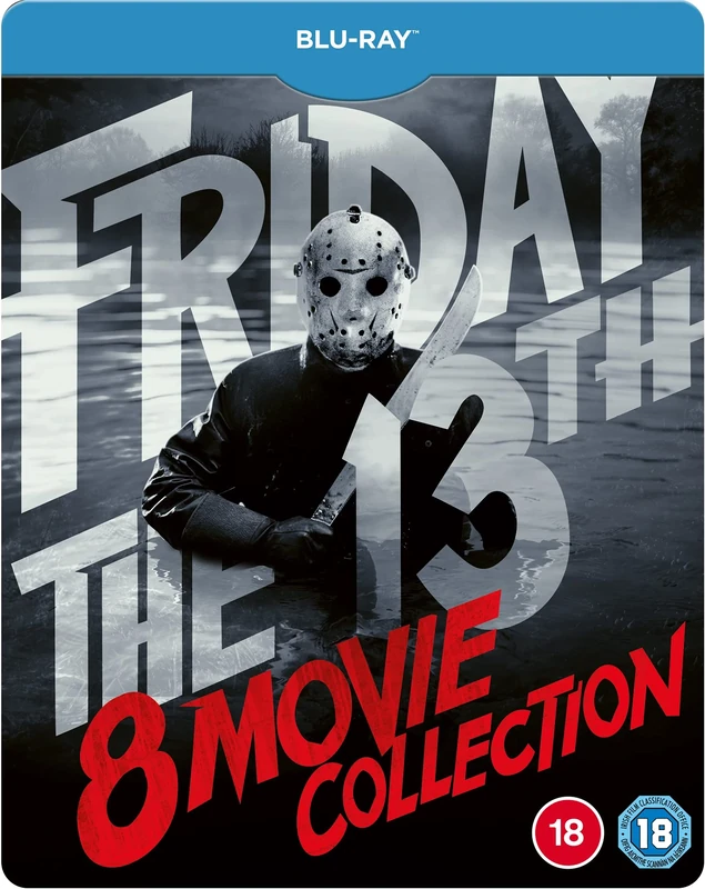 Friday The 13th 8-Movie Collection Steelbook [Blu-ray] [2021]