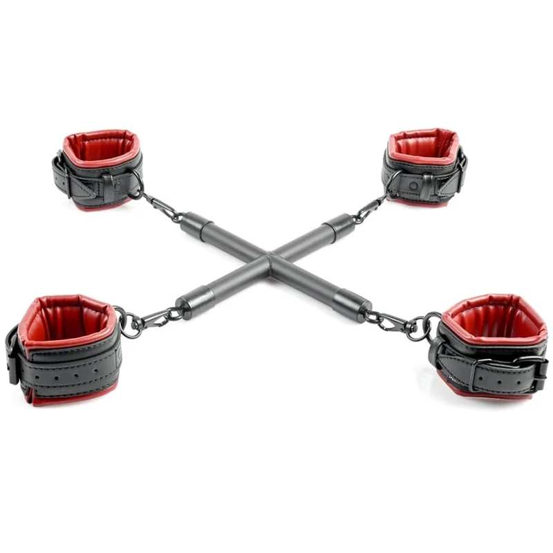 Sportsheets Saffron Hog Tie-E32185 Saffron Hog Tie Black One Size - Image 1