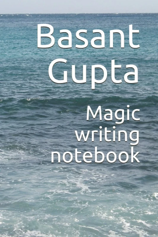 Magic writing notebook