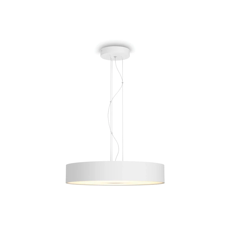 Philips Hue Fair White Ambiance Smart Ceiling Suspension Light Led with Bluetooth, White and Dimmer Switch Works with Alexa, Google Assistant and Apple Homekit