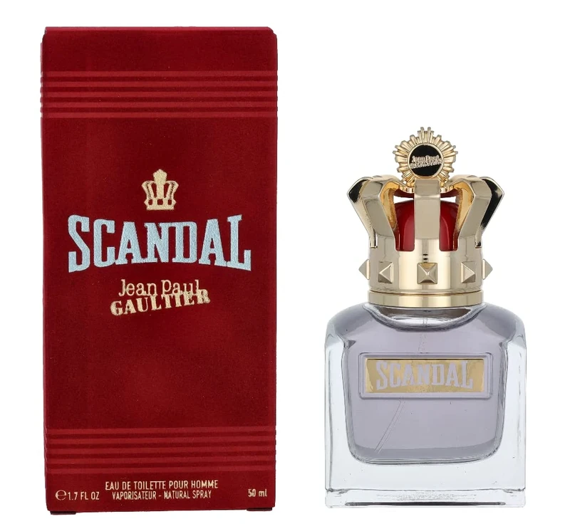JEAN PAUL GAULTIER Scandal Pour Homme Eau de Toilette Refillable 50ml, (Pack of 1)