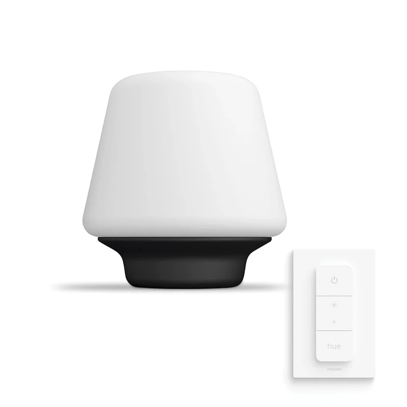 Philips Hue Wellness White Ambiance Smart Table Light with Bluetooth Works with Alexa, Google Assistant and Apple Homekit