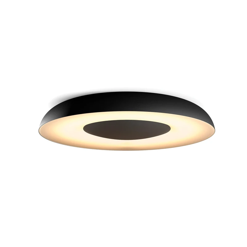 Philips Hue White Ambiance Still Smart Ceiling Light [Black] with Bluetooth, Works with Alexa, Google Assistant and Apple Homekit
