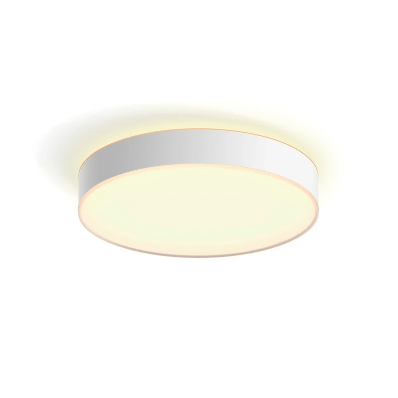 Philips Hue Devere White Ambiance Bathroom Ceiling Smart Light [White] Suitable for Kitchen and Dining, with Bluetooth, Works with Alexa, Google Assistant and Apple Homekit
