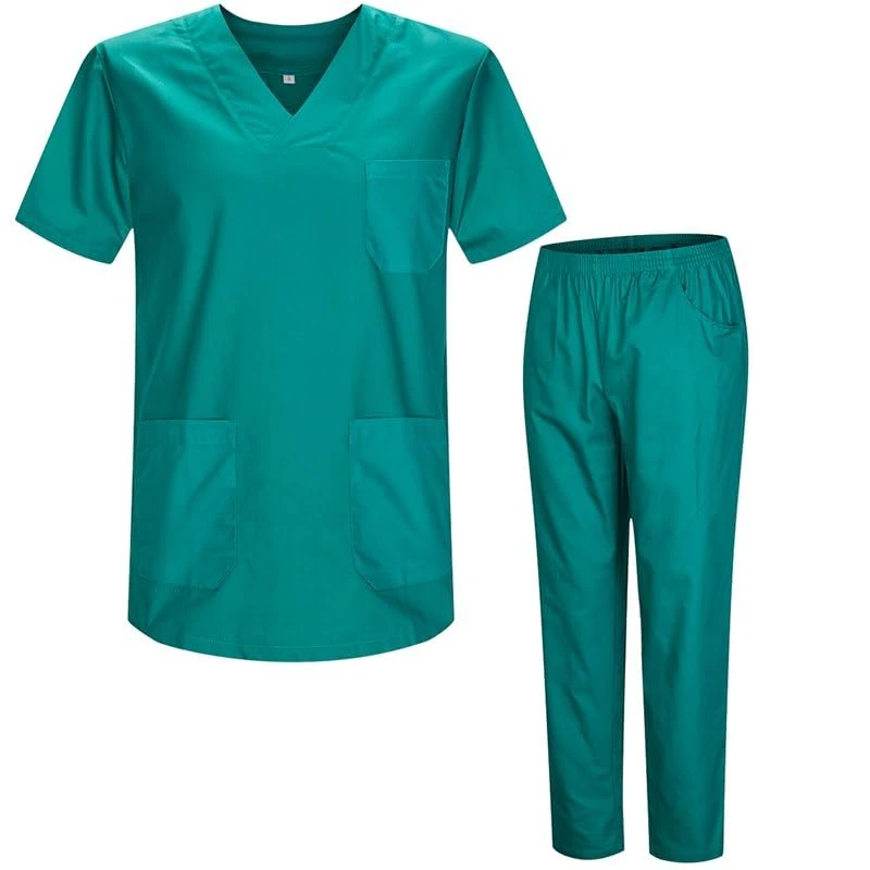 MISEMIYA - Uniforms Unisex Scrub Set – Medical Uniform with Scrub Top and Pants - Ref.8178 - Small, Green 21