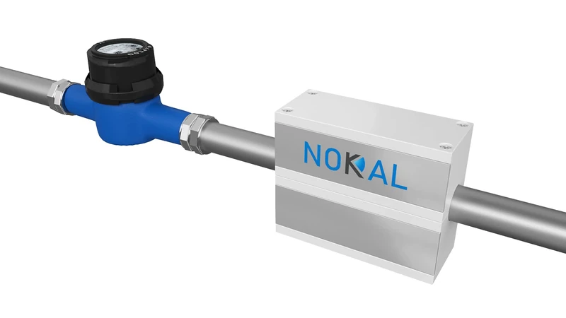 NOKAL NKL18 Primo Magnetic Anti-Limescale Plastic, White and Brushed Aluminium - Image 1
