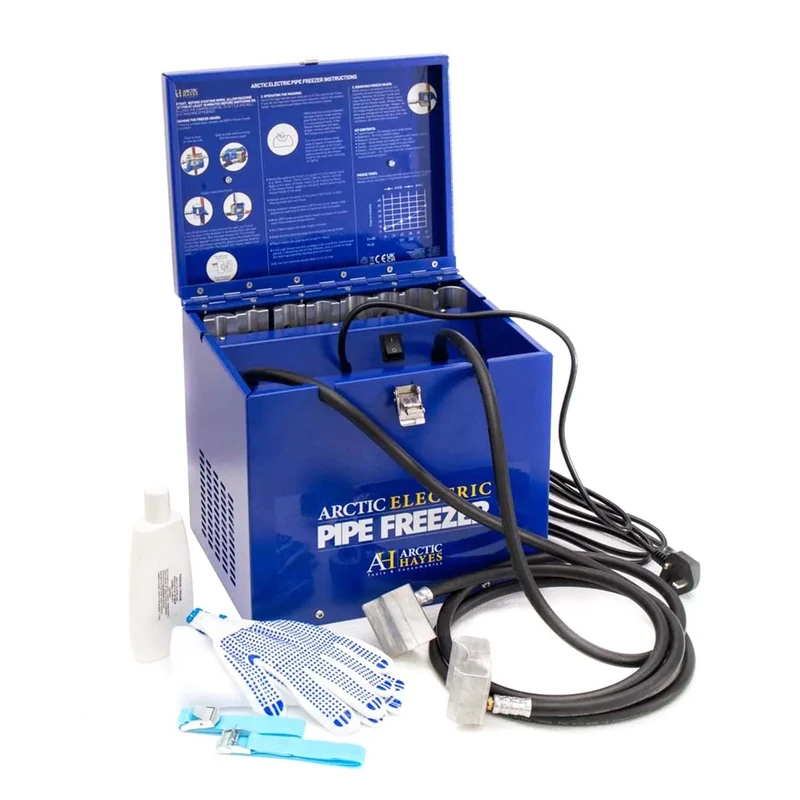 Arctic Hayes AH28 Electric Pipe Freezing Machine 8-28mm Pipes, 230 V, Blue