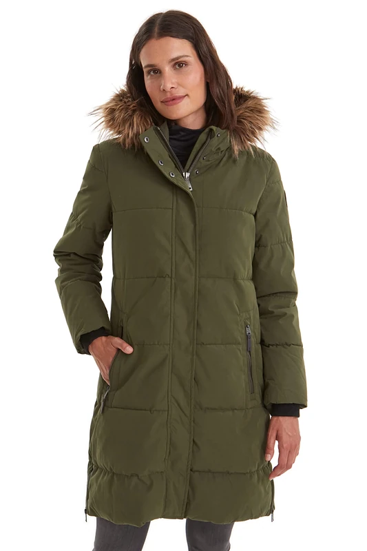 G.I.G.A. DX Women's Gw 18 Wmn Qltd Prk Casual Quilted Parka with Hood
