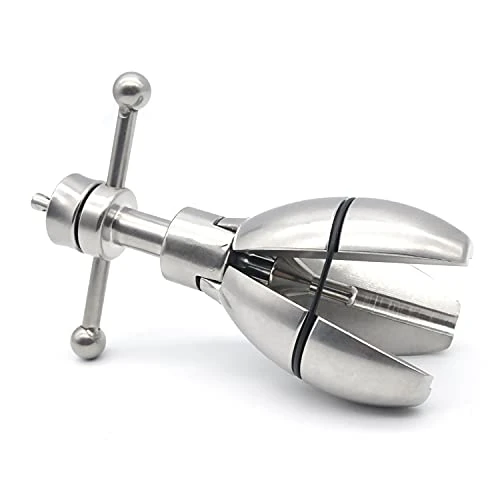 Bondage Masters Ultimate Asslock The Steel Anal Lock Expanding & Locking Butt Plug