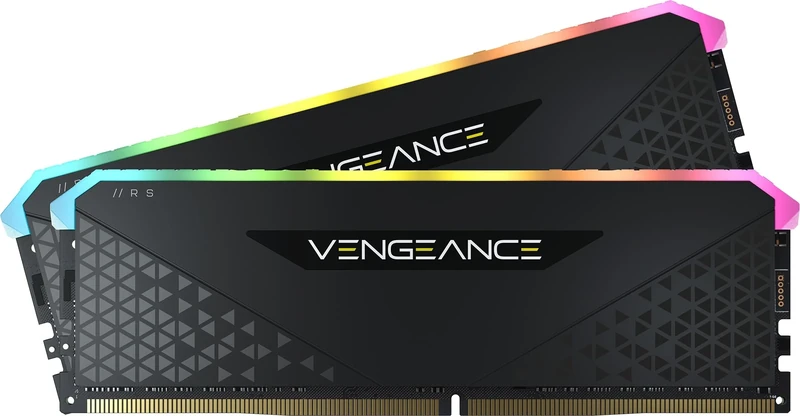 Corsair Vengeance RGB RS 16GB (2x8GB) DDR4 3200MHz C16 Desktop Memory (Dynamic RGB Lighting, Preset Lighting Profiles, Tight Response Times, Compatible with Intel & AMD 300/400/500 Series) Black