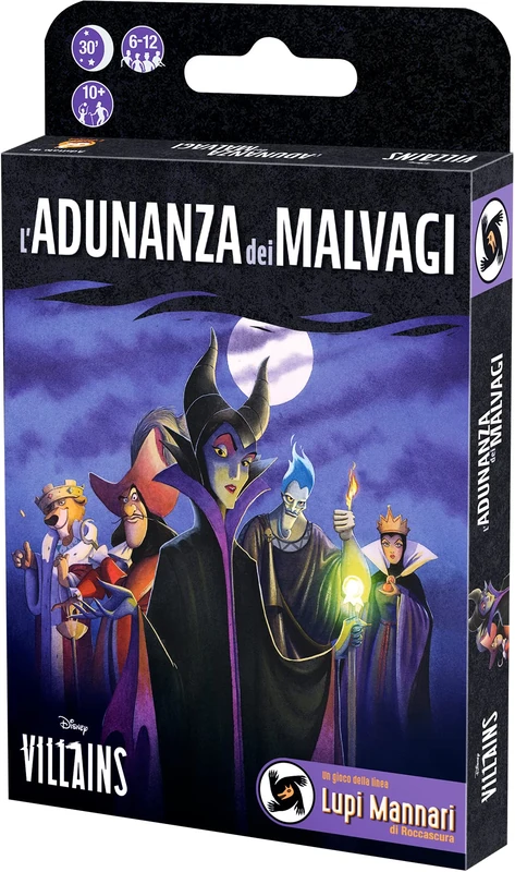 Asmodee - Disney Villains: Meeting of the Evil - Board Game, 6-12 Players, 10+ Years, English Edition - Image 1