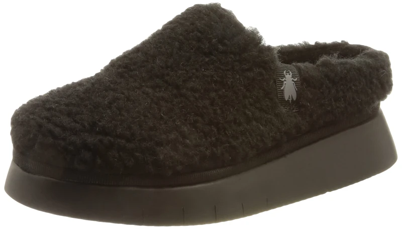 Fly London Girl's Clogs, Black, 2.5 UK