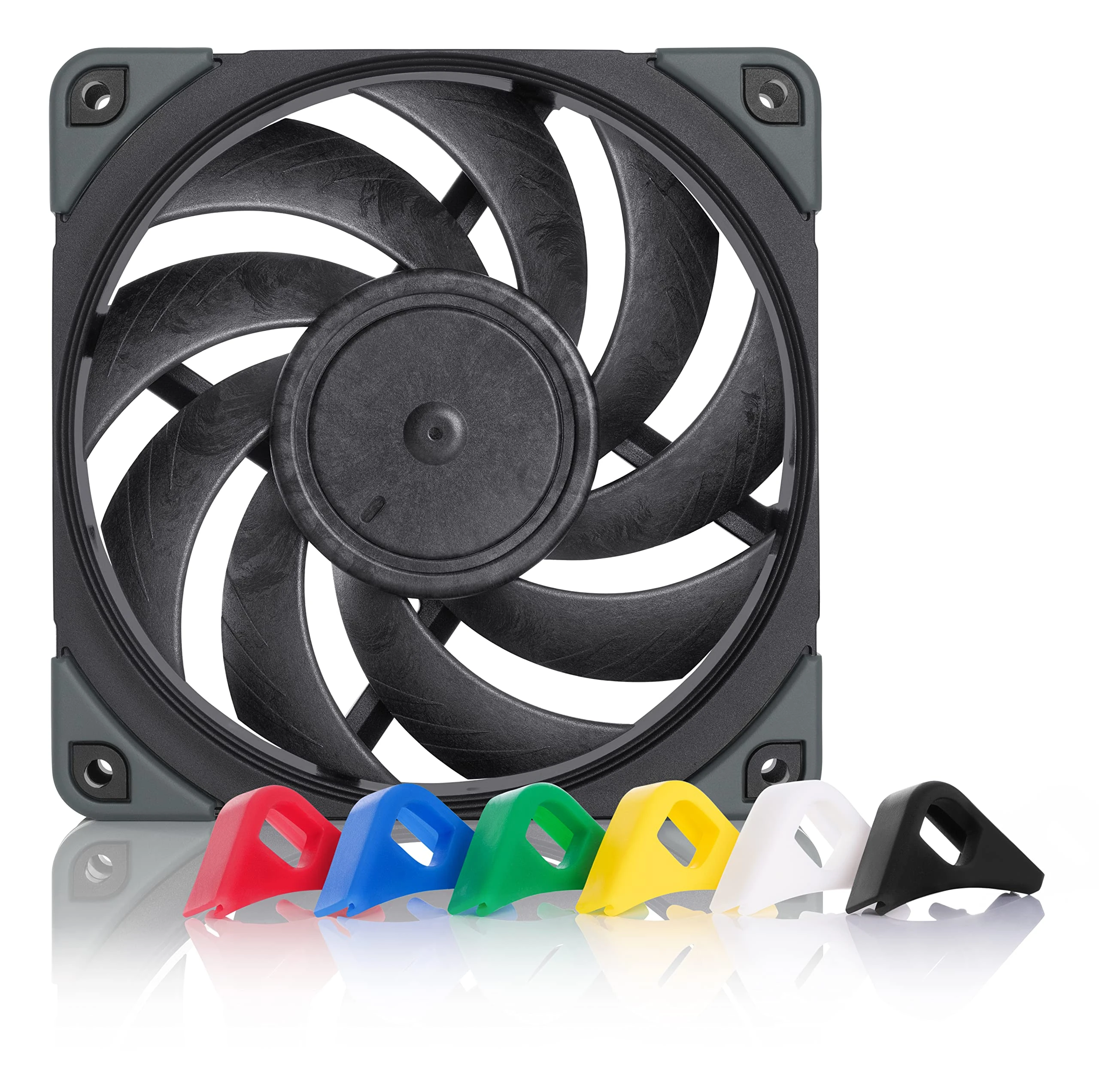 Noctua NF-A12x25 PWM chromax.black.swap, Premium Quiet Fan, 4-Pin (120mm, Black)