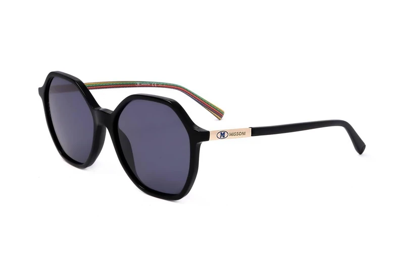Missoni Mmi 0048/s 807/KU BLACK Sunglasses Women's Acetate, Standard, 55