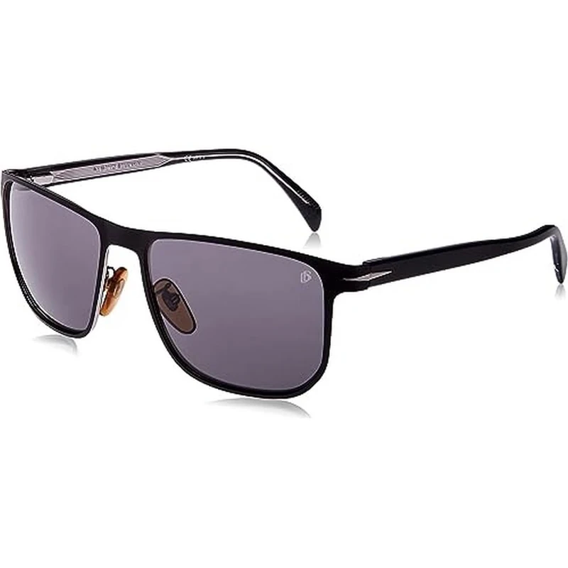 David Beckham Db 1061/s TI7/QT MTBLK RUTHEN Sunglasses Men's Steel, Standard, 58