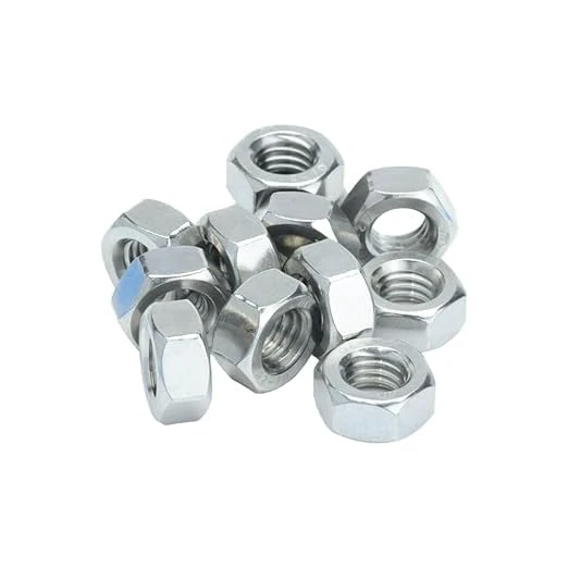 M12 (12mm) Hex Full Nut - A2 Stainless Steel (Pack of 10)