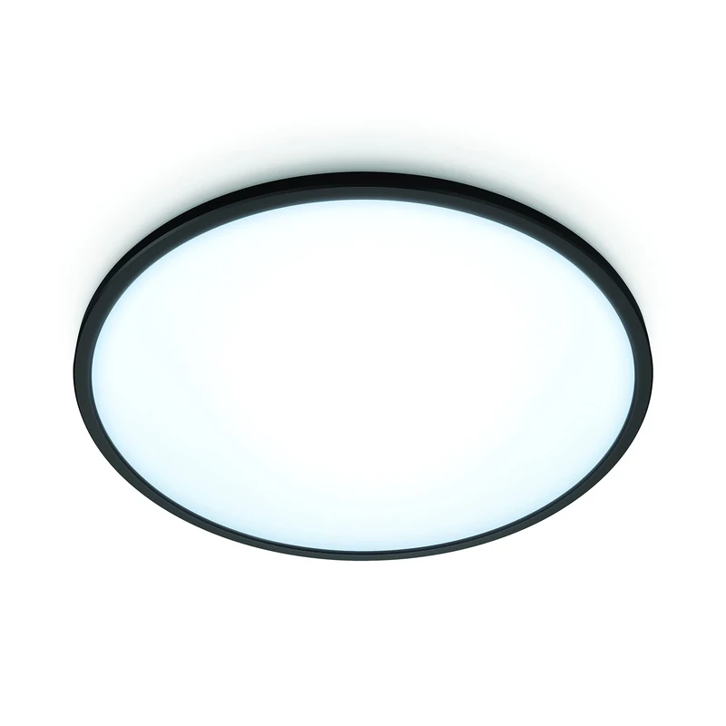 WiZ Tunable White Superslim Smart Connected WiFi Ceiling Mounted Light [White - 14W] Cool to Warm White Light, App Control for Home Indoor Lighting, Livingroom, Bedroom.