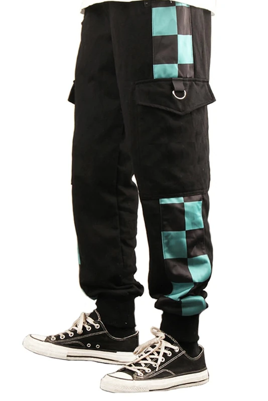 Roocnie Anime Pants Cargo Jogger Pants Anime Casual Sweatpants Running Trousers Hip Hop