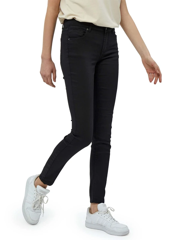 Desires Lola Garment Dye Midwaist, Black Jeans For Women Uk, Spring Jeans, Size 26
