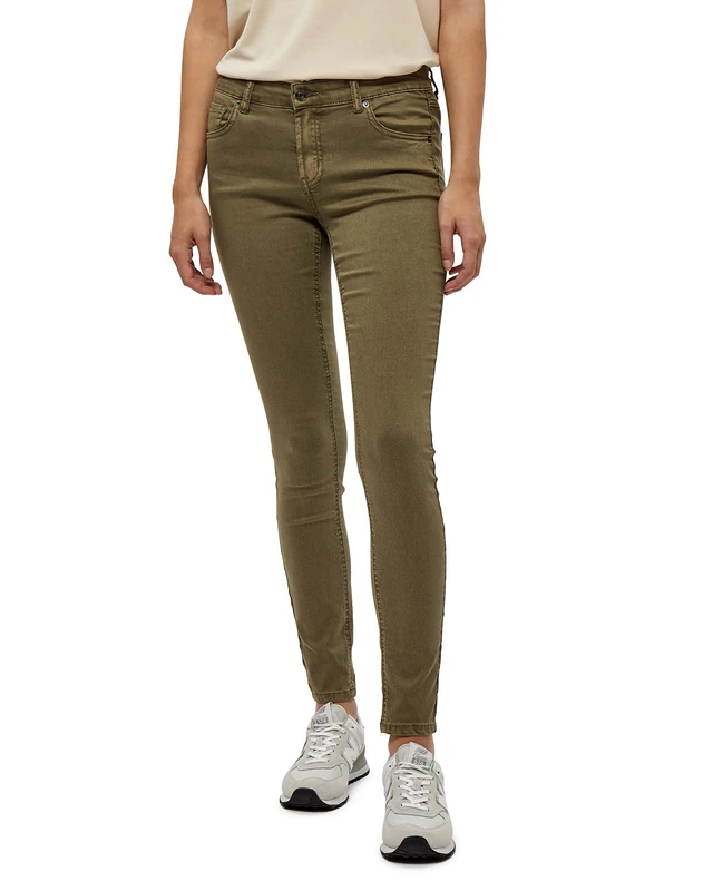 Desires Lola Garment Dye Midwaist, Green Jeans For Women Uk, Spring Jeans, Size 26