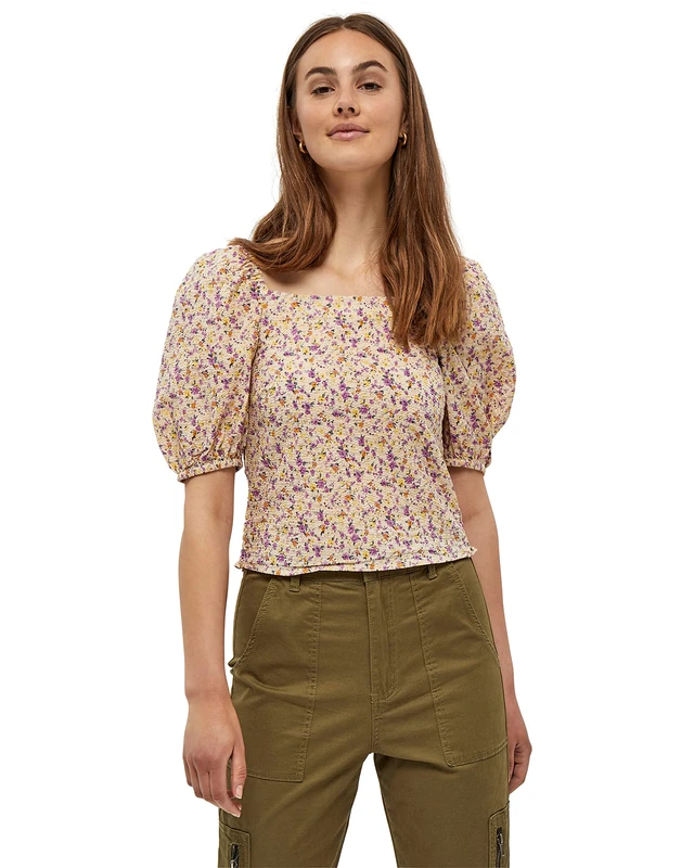 Desires Women's Helga Top 9014P Oyster Grey Pr S