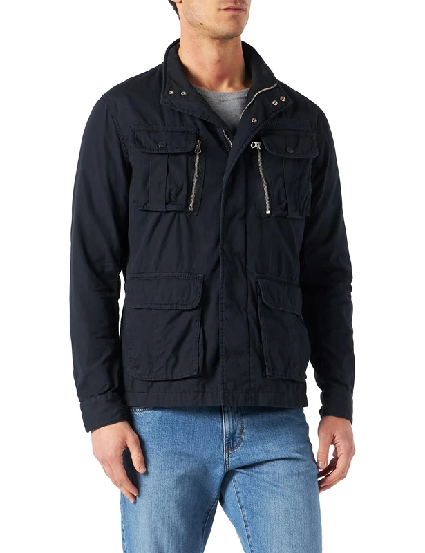 Schott NYC Men's M1941X Jacket, Navy, L