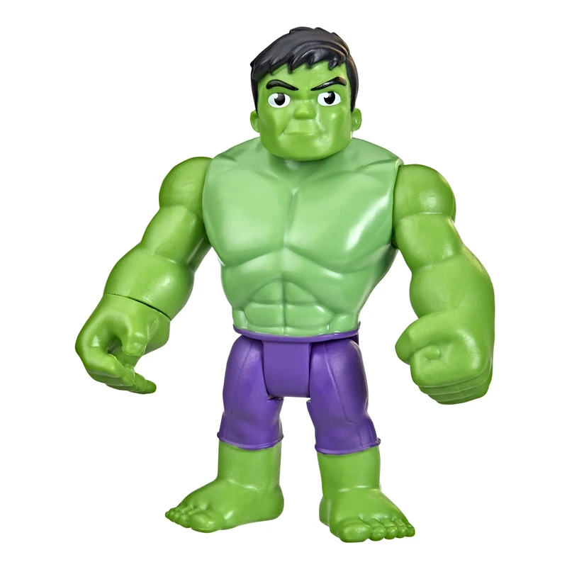 SPIDEY AND HIS AMAZING FRIENDS Marvel Hulk Hero Figure Toy, 10-cm-scale Action Figure for Children Ages 3 and Up