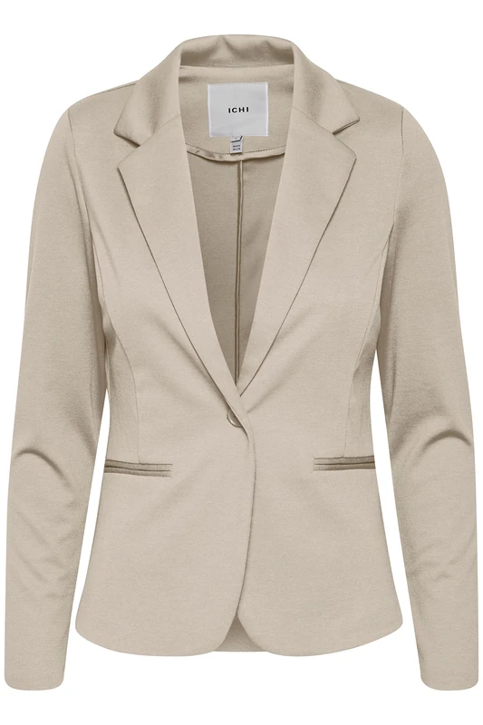 ICHI Women's IHKATE BL Business Casual Blazer, 151308/Doeskin, XXL