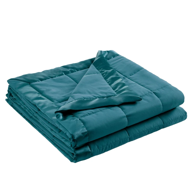 Madison Park Down Alternative Blanket Hypoallergenic 3M Scotchgard Stain Resistant Bedroom Bedding, Standard Full/Queen, Windom Teal