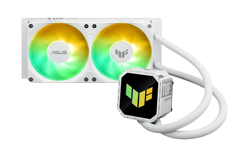 Asus TUF Gaming LC III 240 ARGB Liquid CPU Cooler - White