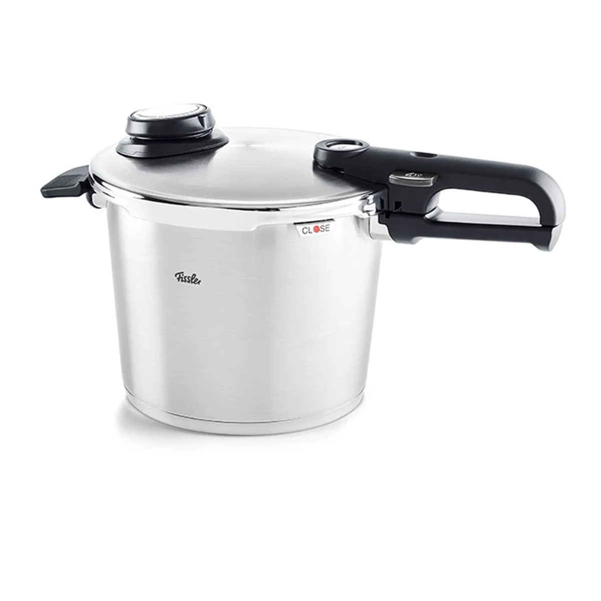 Fissler Vitavit Premium Pressure Cooker 6 L Diameter 22 cm Stainless Steel Steamer 4 Cooking Levels Including Insert Induction,Silver,622-412-06-070/0